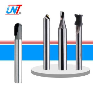 Kim cương End Mills Đối với kim loại màu Vật liệu PCD kim cương Ballnose