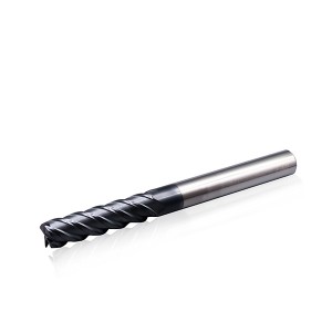 Carbide Square 4 Flute Milling Cutter