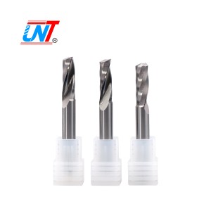 Singolo Flute End Mills per acrilico PVC MDF