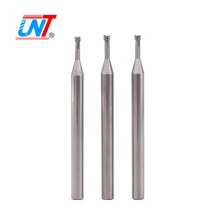 Carbide metrik tidak bersalut Thread Mill untuk Thread Aluminium