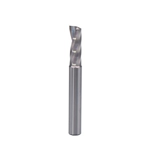 Singolo Flute End Mills per acrilico PVC MDF