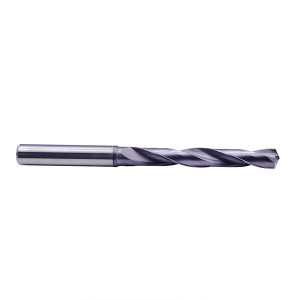 Straight Flutes Short Length 5/16 Diameter Carbide Tipped Coolant Fed Drill 