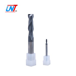 Carbide nhà máy cuối cùng 2 sáo cuối đơn TiAlN phủ