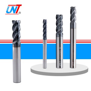 4 Flute với Radius, xoắn bất bình đẳng