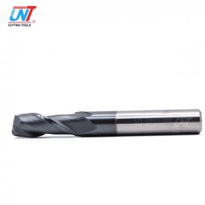 Muti-mục đích HRC56 rắn Carbide Square 2 Flutes End Mill