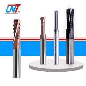 Micro thread milling cutters for ISO metric fine threads