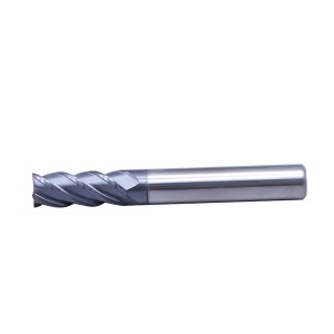 stainless steel Chamfer penggilingan cutter 4 Flute