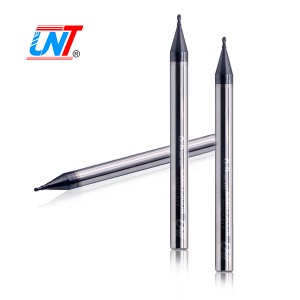 2 Flüt, Minyatür End Mill